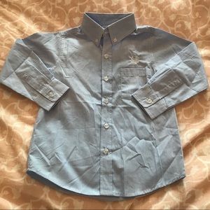 NWOT Monogrammed Boys’ Button-down Shirt
